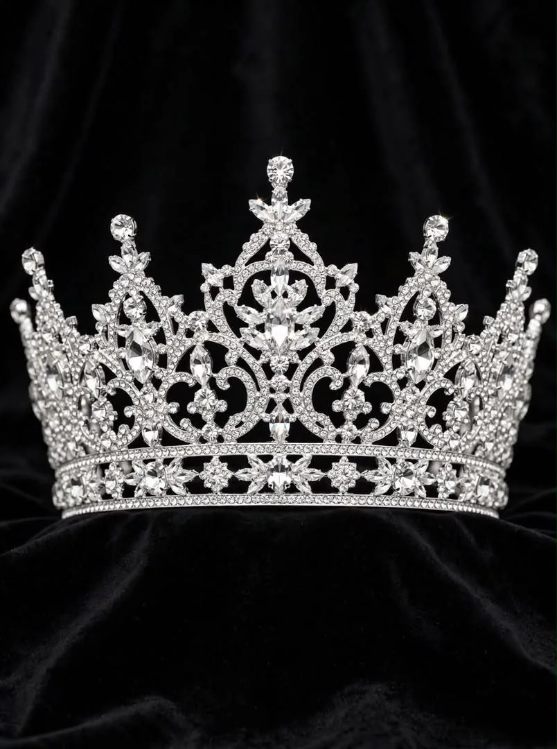 Crystal bridal crown