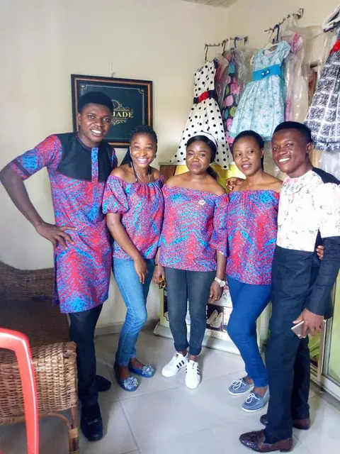 Students and instructor in the Nikjade studio